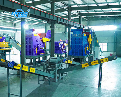 Scrap Metal Hammer Mill Shredder