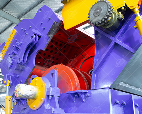 Scrap Metal Hammer Mill Shredder